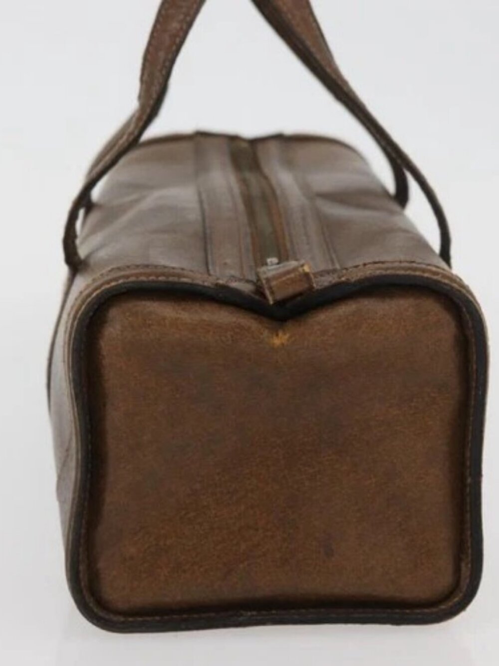 GUCCI Hand Bag Leather Brown Auth 173031 - Picture 4 of 16